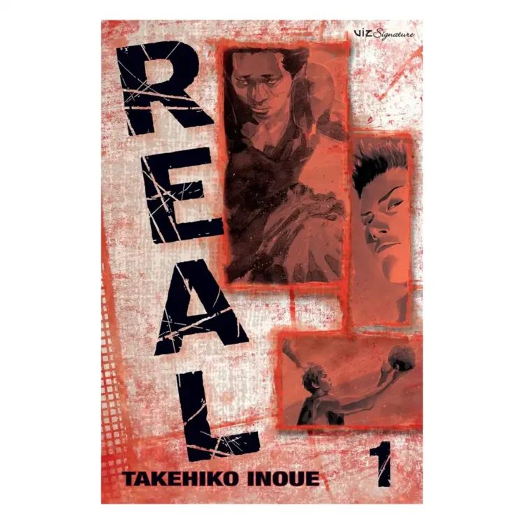 Real Vol. 1 paperback manga by Takehiko Inoue – basketball sports drama graphic novel