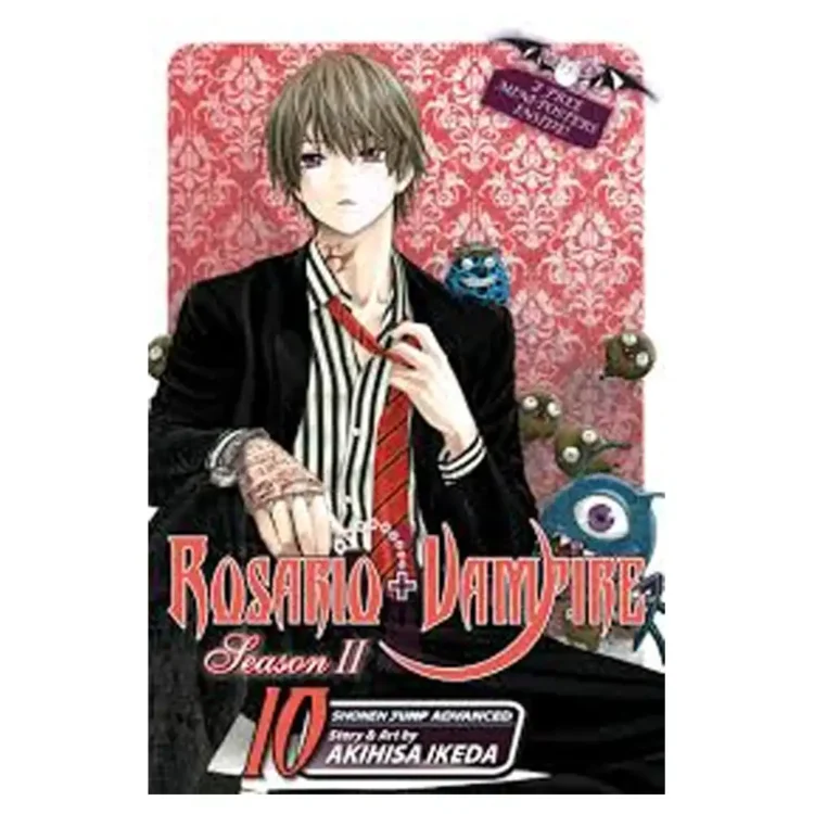Rosario+Vampire Season II Vol. 10 by Akihisa Ikeda – supernatural action manga, buy book online in Sri Lanka