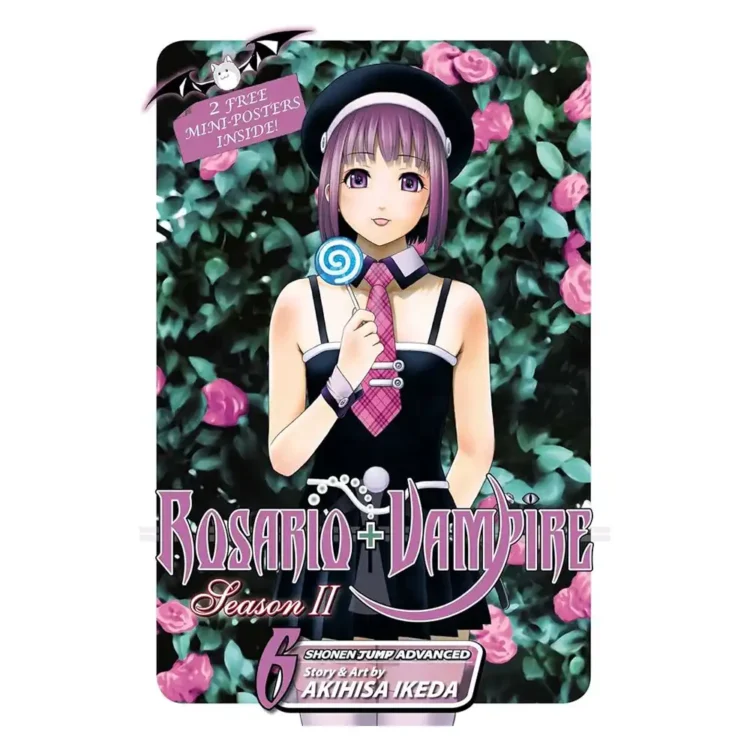 Rosario+Vampire Season II, Vol. 6 04 Oct 2011 by Akihisa Ikeda buy manga books online in sri lanka