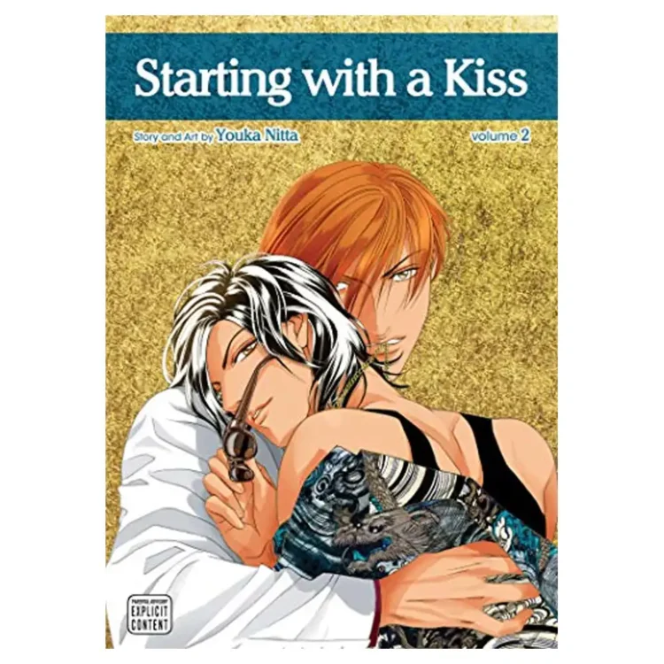 Starting with a Kiss Vol. 2 paperback manga by Youka Nitta – shoujo romance comedy school life series