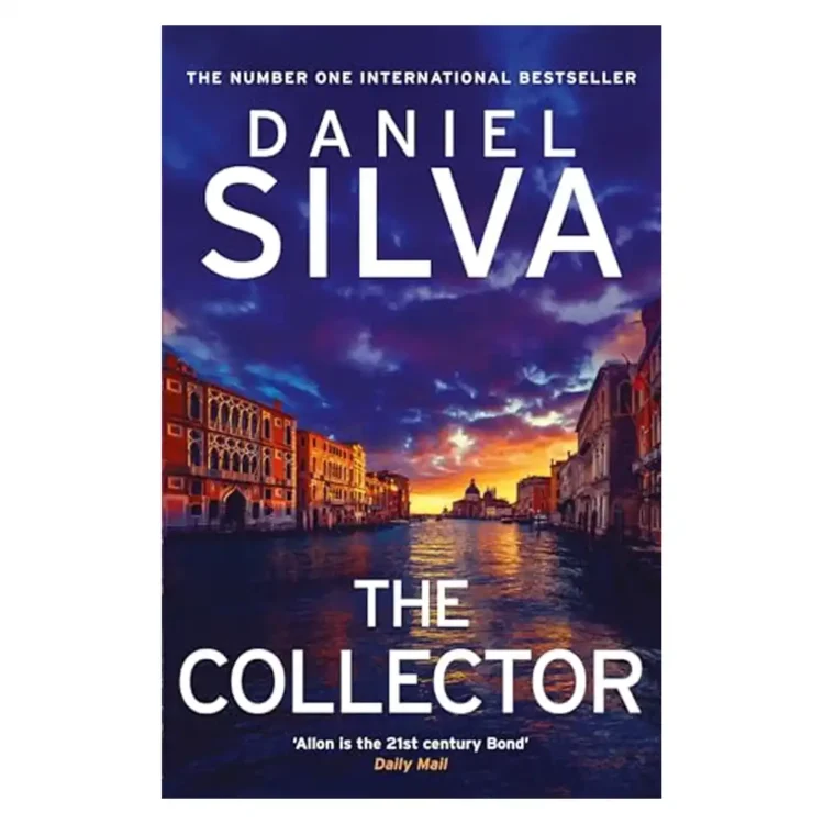 The Collector paperback book by Daniel Silva – action-packed espionage thriller