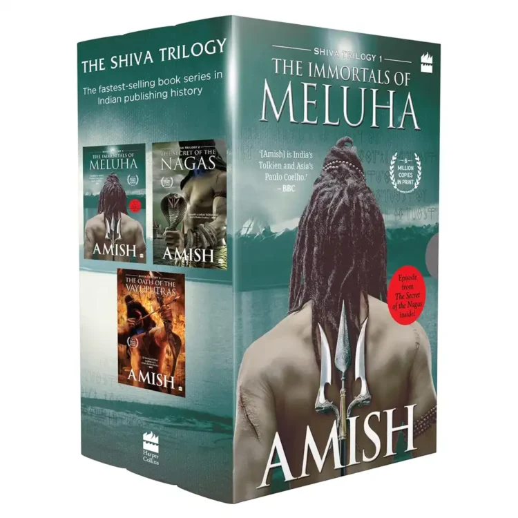 The Shiva Trilogy paperback box set by Amish Tripathi published by HarperCollins