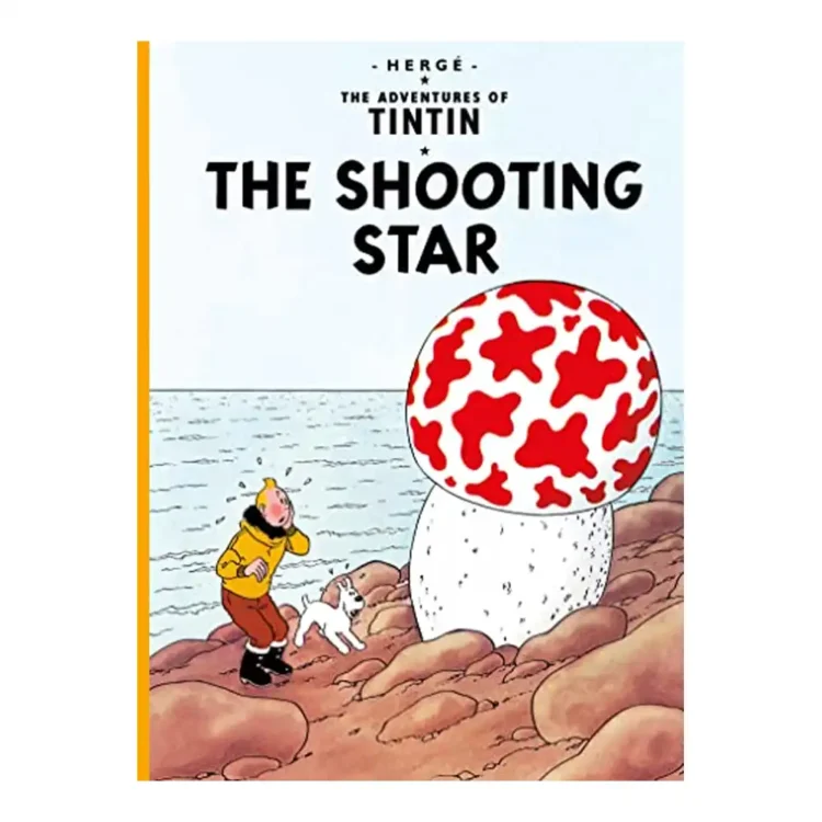 The Shooting Star Tintin paperback by Hergé – classic illustrated children’s adventure