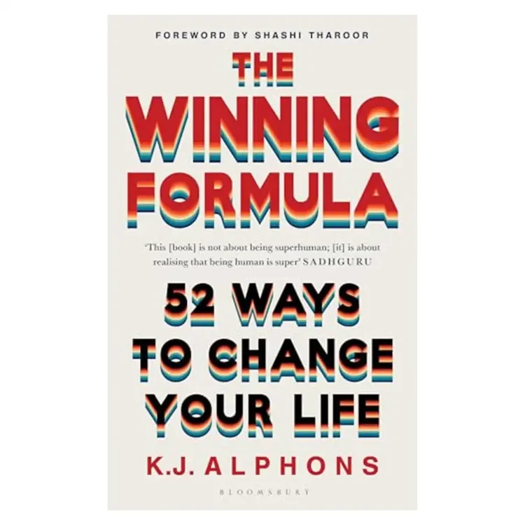 The Winning Formula paperback by K.J. Alphons – self-help book, buy book online in Sri Lanka