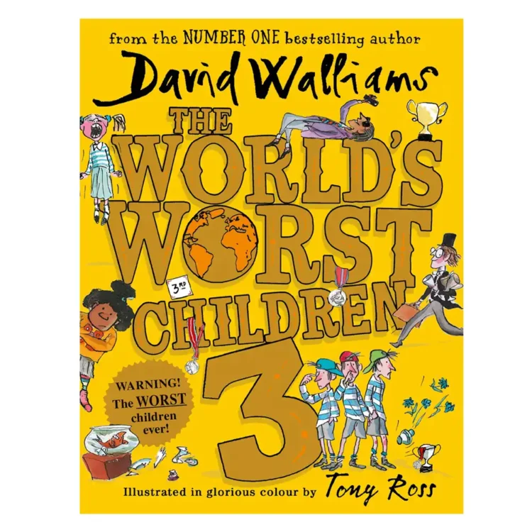 The World's Worst Children 3 Paperback by David Walliams – HarperCollins Children's Books 2018 Edition