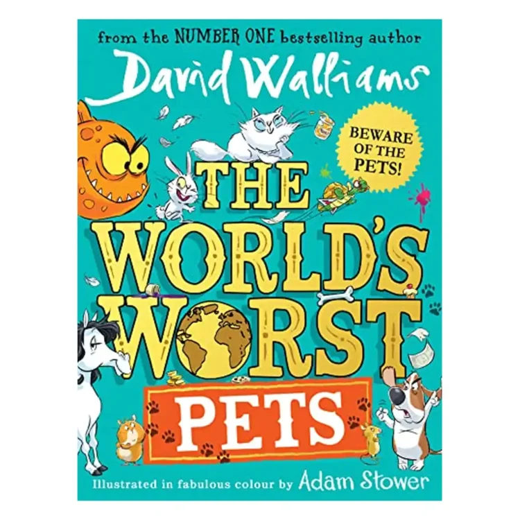 The World's Worst Pets Paperback by David Walliams – HarperCollins Children's Books Edition