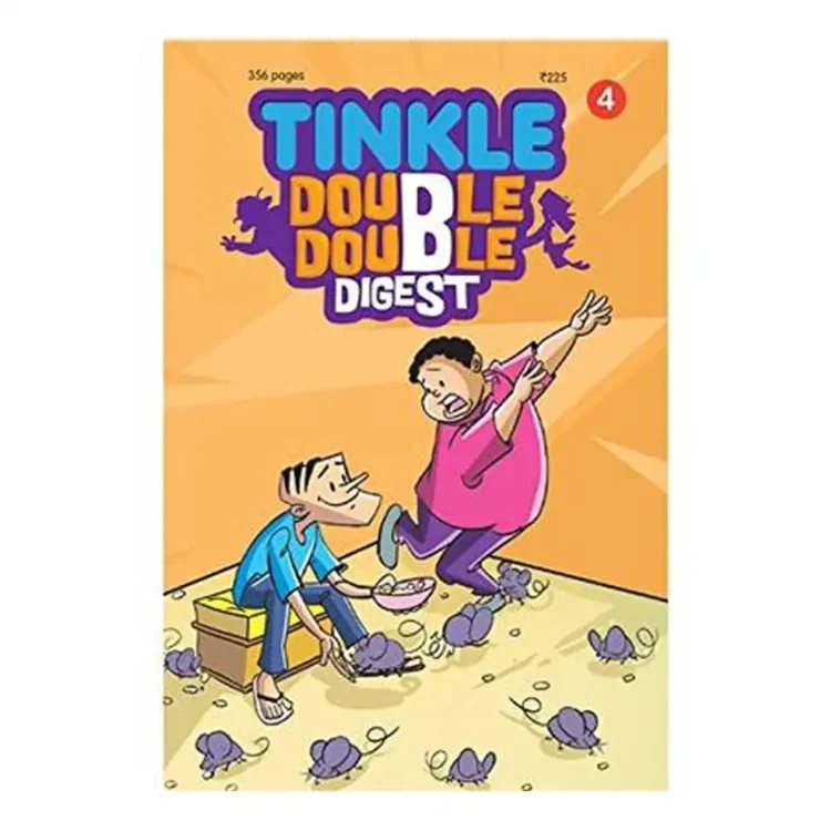 Tinkle Double Double Digest No. 4 by Rajni Thindiath – children’s comic collection, buy book online in Sri Lanka