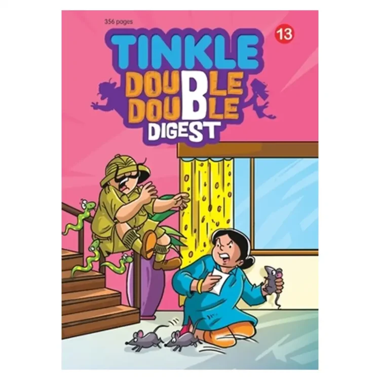 Tinkle Double Double Digest No. 13 – children’s comic collection, buy book online in Sri Lanka