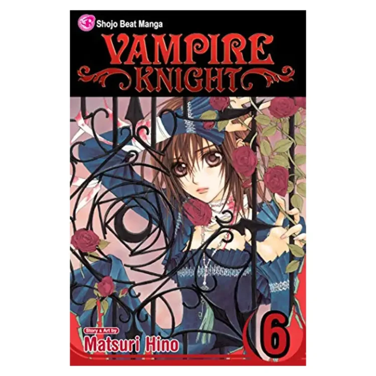 Vampire Knight Vol. 6 paperback manga by Matsuri Hino – supernatural romance and drama