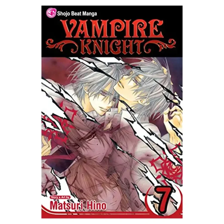 Vampire Knight Vol. 7 paperback manga by Matsuri Hino – supernatural romance and drama
