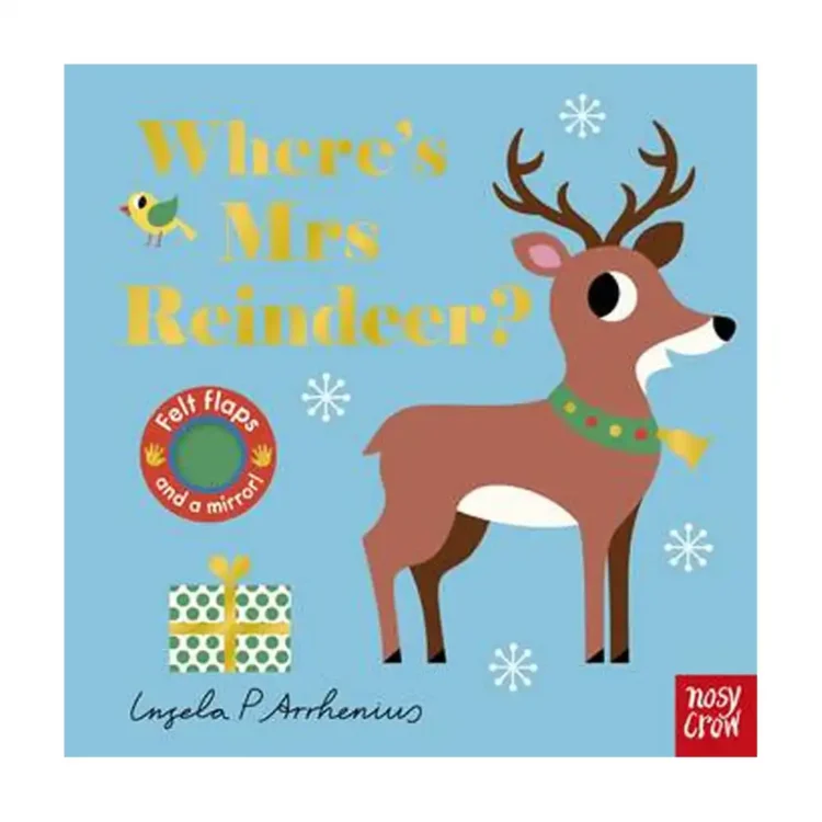 Where’s Mrs Reindeer paperback ISBN 9781805132011 Nosy Crow Christmas lift the flap book Sri Lanka