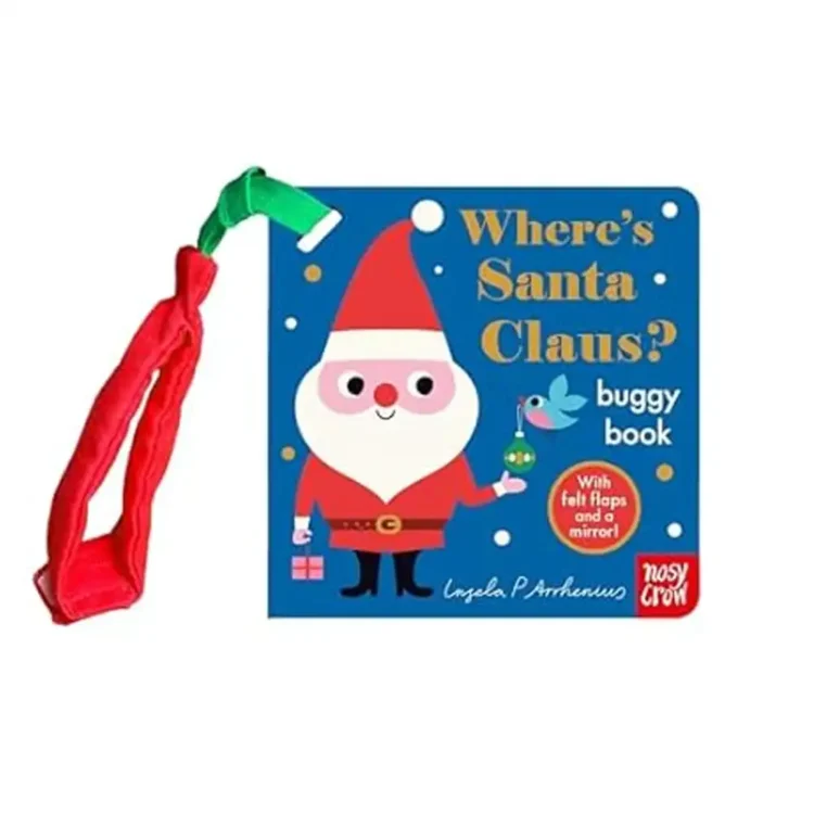Where’s Santa Claus board book by Ingela P Arrhenius ISBN 9781805131144 Christmas toddler book Sri Lanka