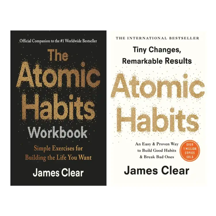 Atomic Habits bundle James Clear book and workbook combo self improvement books Sri Lanka