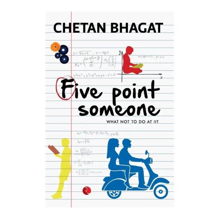 Five Point Someone What Not To Do At IIT paperback by Chetan Bhagat ISBN 9788129135490 Rupa Publications India Sri Lanka