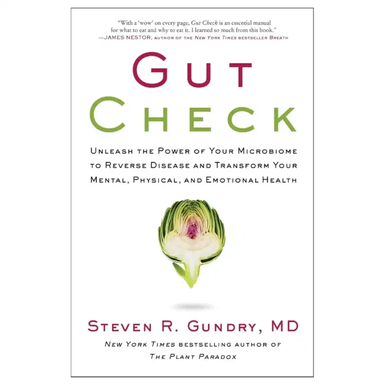 Gut Check by Dr Steven R Gundry paperback Harper Wave ISBN 9780063394858 microbiome health book Sri Lanka