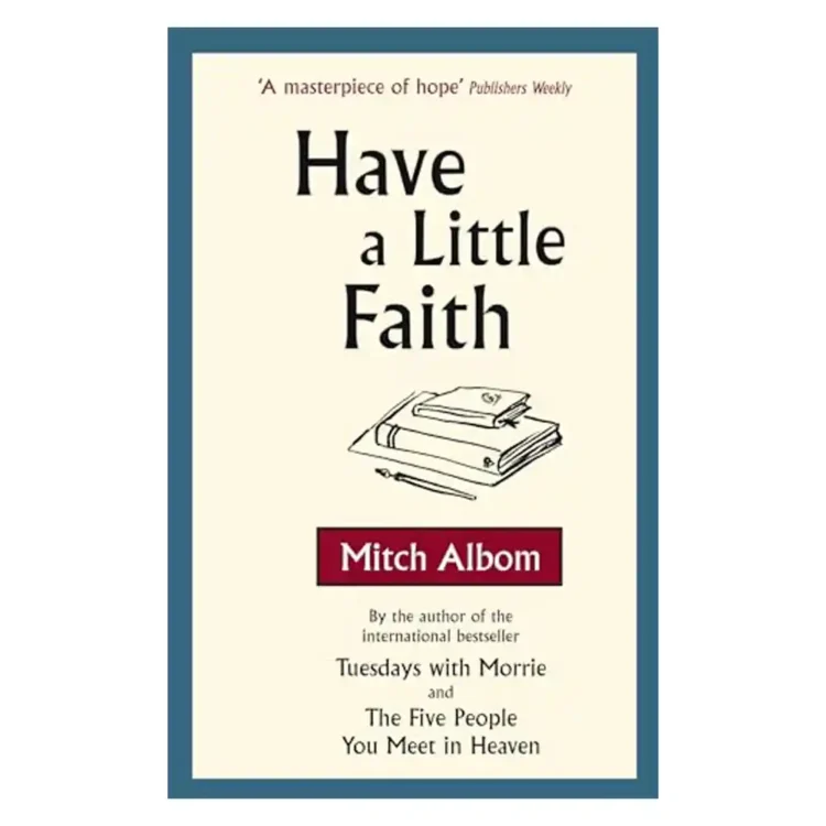 Have a Little Faith by Mitch Albom paperback Sphere ISBN 9780751537529 inspirational memoir Sri Lanka