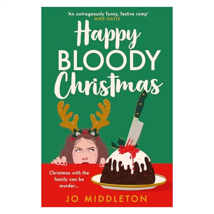 Happy Bloody Christmas paperback by Jo Middleton ISBN 9780008711108 festive murder mystery Sri Lanka