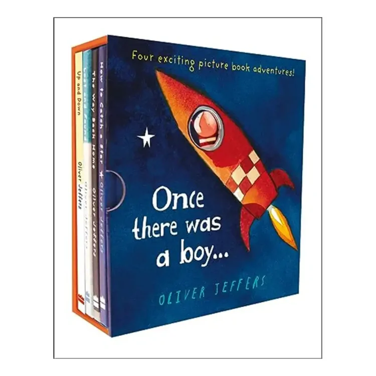 Once There Was a Boy hardcover boxset by Oliver Jeffers ISBN 9780007584611 HarperCollins Children’s Books Sri Lanka