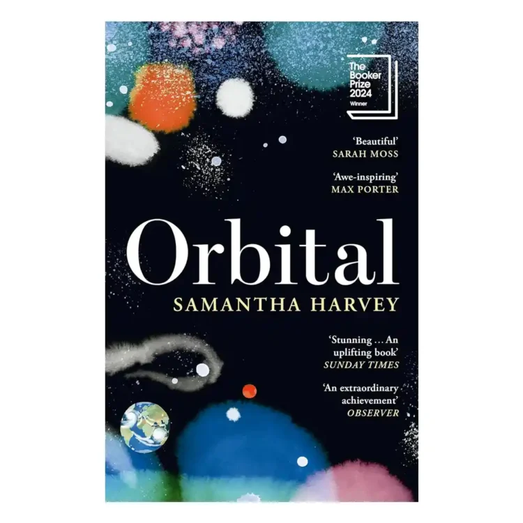 Orbital by Samantha Harvey paperback Vintage ISBN 9781529922936 Booker Prize 2024 winner novel Sri Lanka