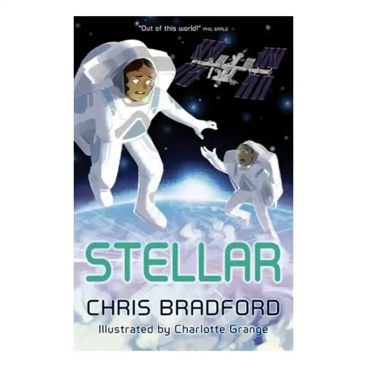 Stellar by Chris Bradford paperback Barrington Stoke ISBN 9781800903210 science fiction book for young readers Sri Lanka