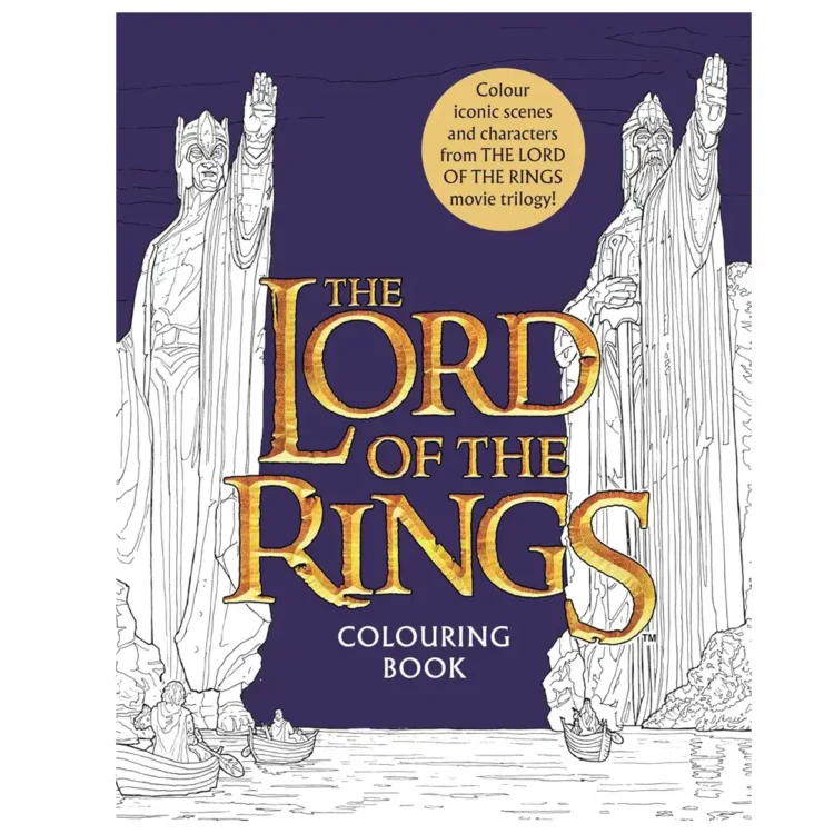 The Lord of the Rings Movie Trilogy Colouring Book paperback ISBN 9780008713409 HarperCollins Sri Lanka
