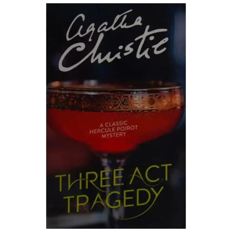 Three Act Tragedy by Agatha Christie Hercule Poirot paperback HarperCollins ISBN 9780008164867 mystery novel Sri Lanka