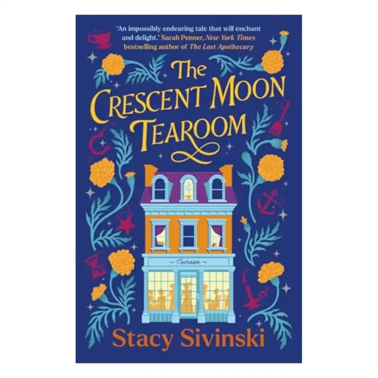 The Crescent Moon Tearoom paperback by Stacy Sivinski ISBN 9781804189627 novel Sri Lanka