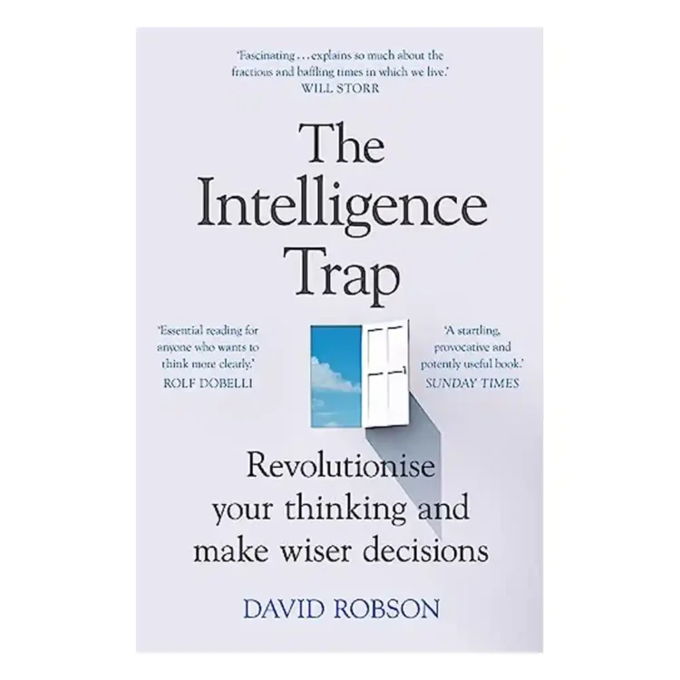 The Intelligence Trap by David Robson paperback Hodder Paperbacks ISBN 9781473669857 psychology and decision making book Sri Lanka