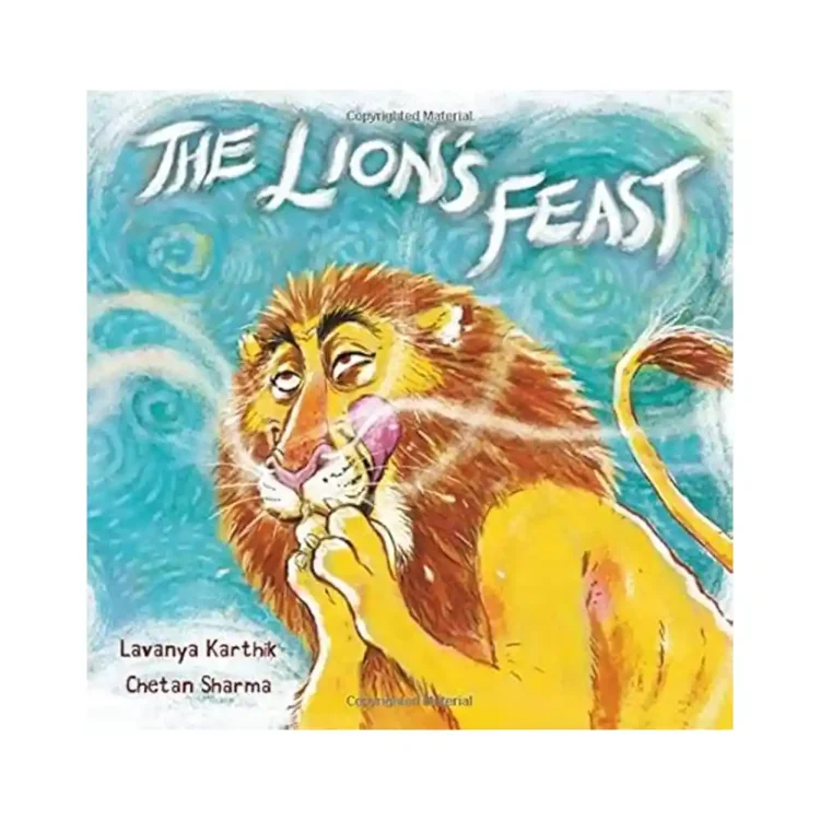 The Lions Feast by Lavanya Karthik paperback Tulika Publishers ISBN 9788181903136 childrens story book Sri Lanka