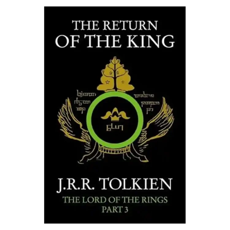 The Return of the King Lord of the Rings book 3 by J R R Tolkien paperback HarperCollins ISBN 9780261103597 fantasy novel Sri Lanka