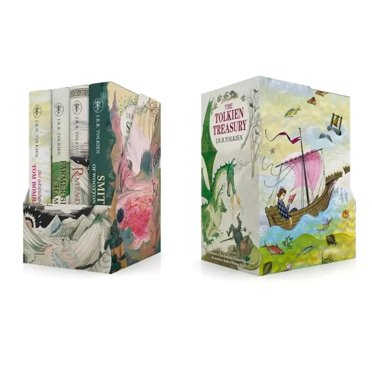 The Tolkien Treasury hardcover box set by J R R Tolkien ISBN 9780008116644 HarperCollins Sri Lanka