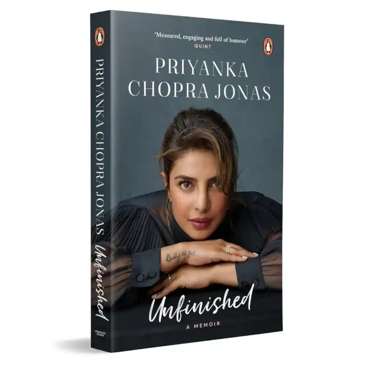 Unfinished A Memoir by Priyanka Chopra Jonas paperback Penguin ISBN 9780143468424 celebrity memoir Sri Lanka