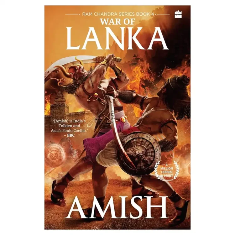 War of Lanka paperback by Amish Tripathi ISBN 9789356291522 HarperCollins India Sri Lanka