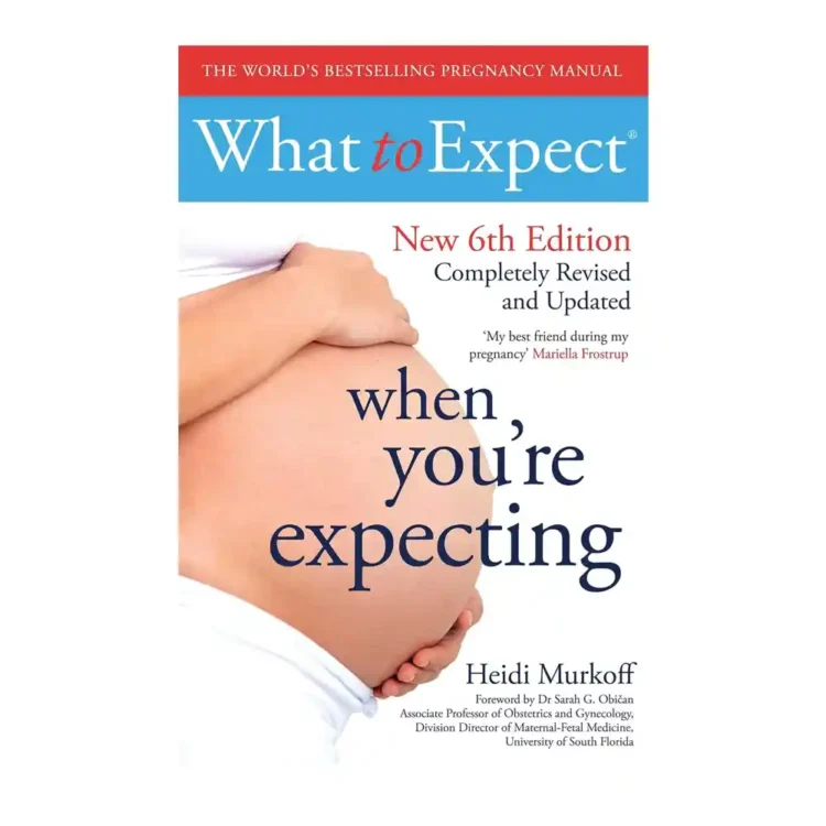What to Expect When Youre Expecting by Heidi Murkoff paperback Simon & Schuster ISBN 9781398540743 pregnancy guide Sri Lanka