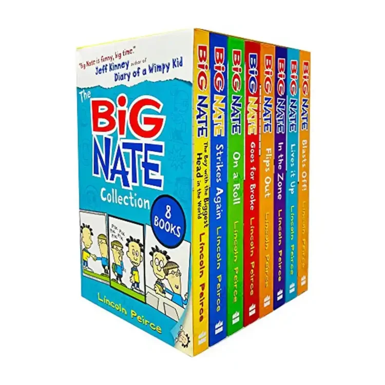 Big Nate 8-Book Collection Slipcase