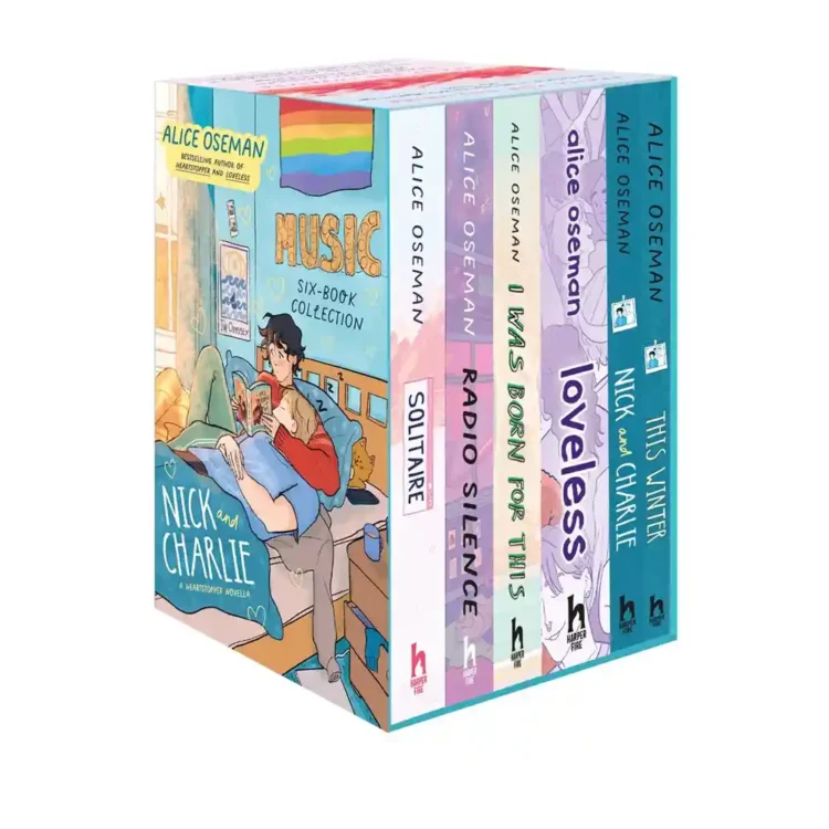 Alice Oseman Six-Book Collection Box Set paperback box set by Alice Oseman ISBN 9780008669652 Harper Fire Sri Lanka