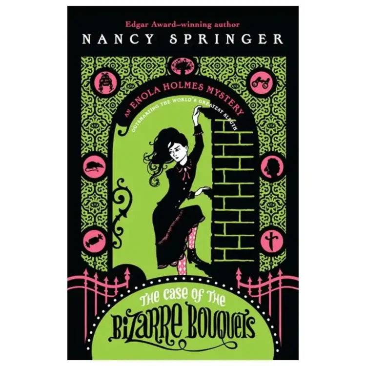 Enola Holmes: The Case of the Bizarre Bouquets paperback by Nancy Springer ISBN 9780142413906 Philomel Books Sri Lanka
