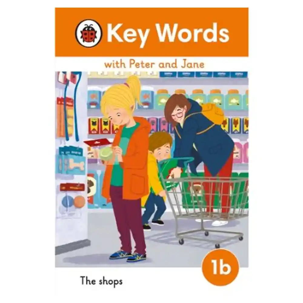 Key Words with Peter and Jane Level 1b: The Shops hardcover by Ladybird ISBN 9780241510735 Ladybird Sri Lanka