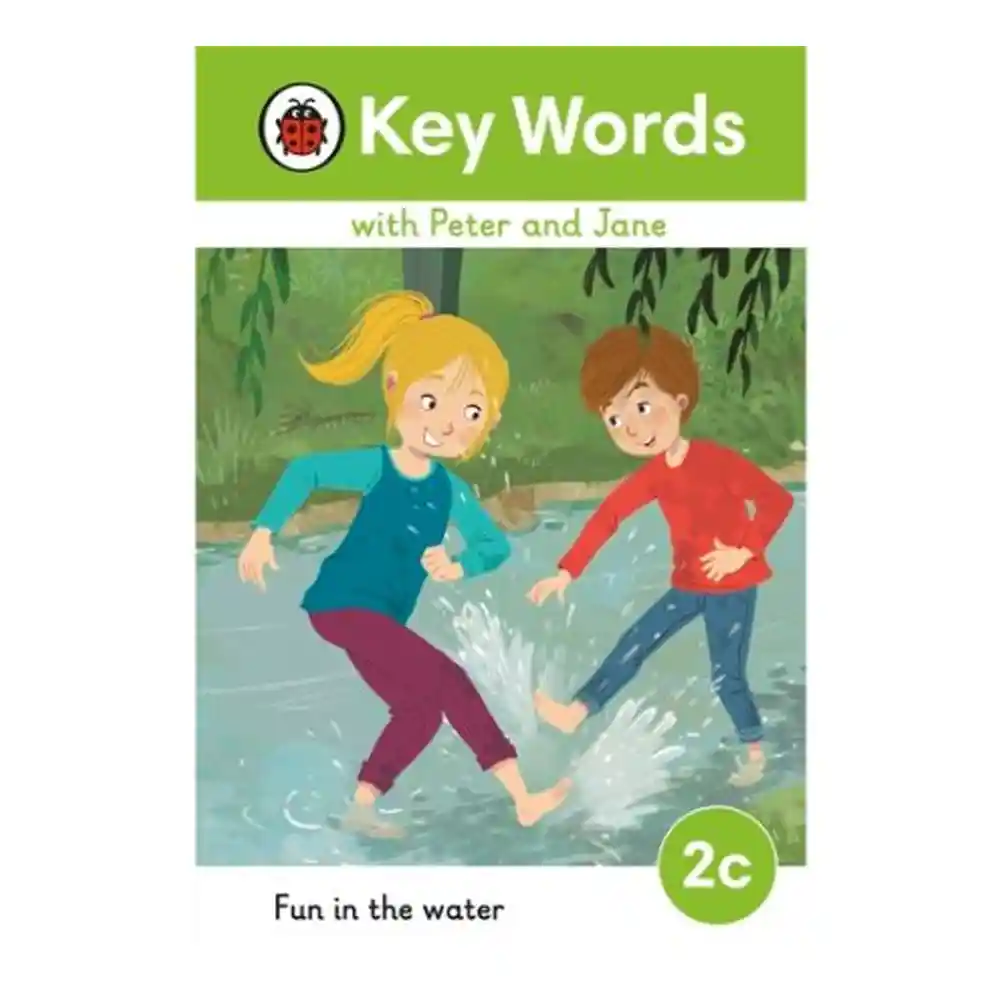 Key Words with Peter and Jane Level 2c: Fun In the Water hardcover by Ladybird ISBN 9780241510780 Ladybird Sri Lanka