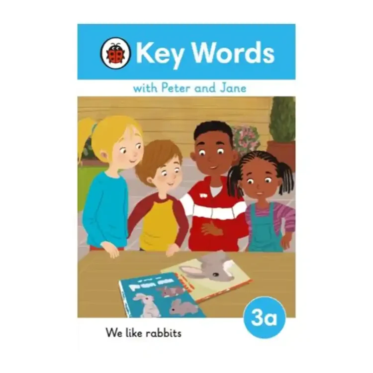 Key Words with Peter and Jane Level 3a: We Like Rabbits hardcover by Ladybird ISBN 9780241510797 Ladybird Sri Lanka