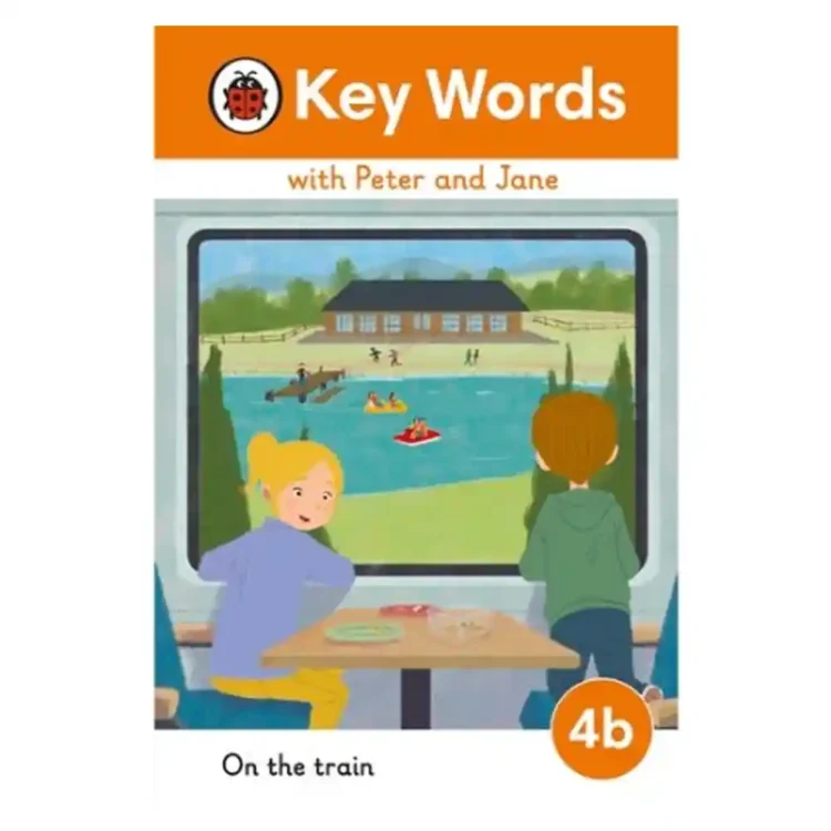 Key Words with Peter and Jane Level 4b: On the Train hardcover by Ladybird ISBN 9780241510834 Ladybird Sri Lanka