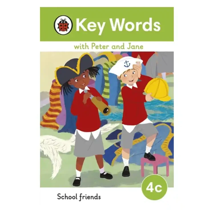 Key Words with Peter and Jane Level 4c: School Friends hardcover by Ladybird ISBN 9780241510841 Ladybird Sri Lanka