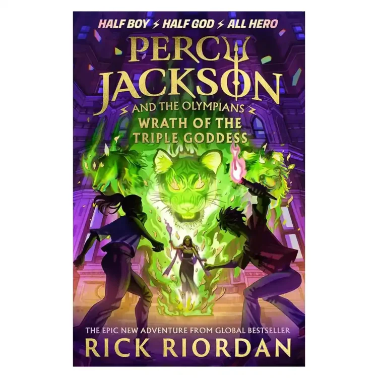 Percy Jackson and the Olympians: Wrath of the Triple Goddess paperback by Rick Riordan ISBN 9780241691700 Puffin Sri Lanka