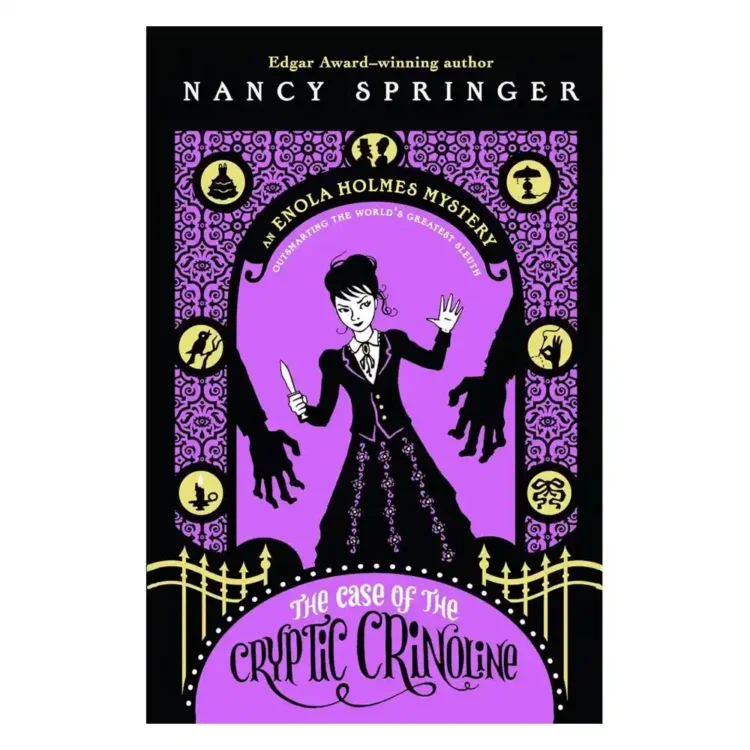 The Case of the Cryptic Crinoline paperback by Nancy Springer ISBN 9780593403891 Puffin Books Sri Lanka