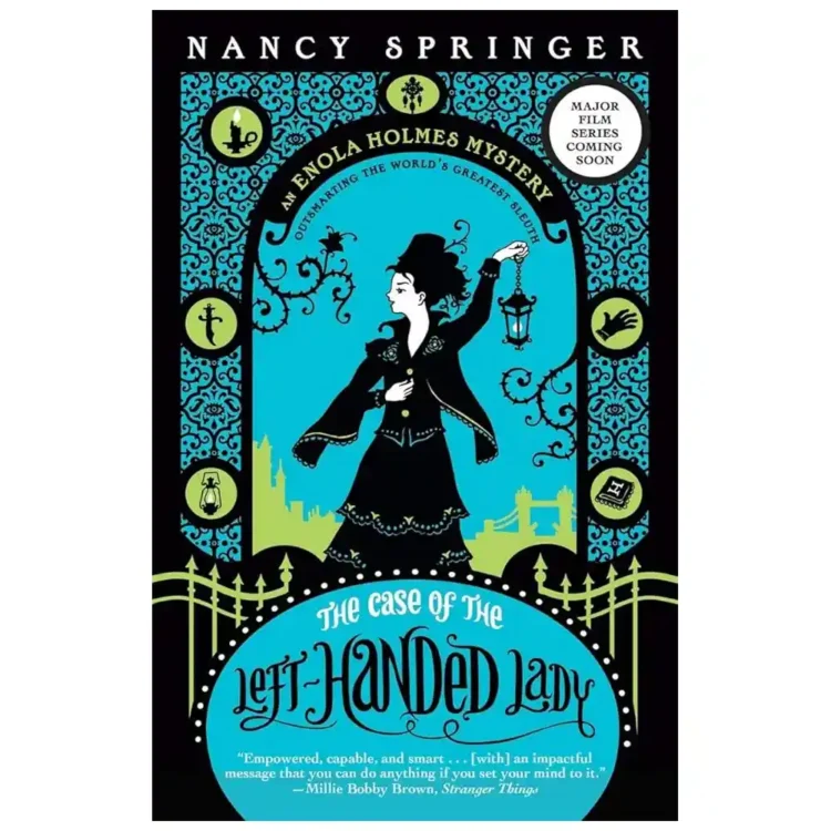 The Case of the Left-Handed Lady paperback by Nancy Springer ISBN 9780593403907 Puffin Books Sri Lanka