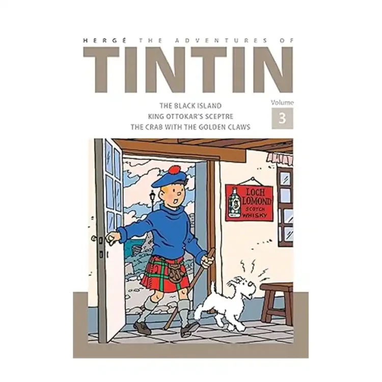 The Adventures of Tintin Volume 3 hardback by Hergé ISBN 9781405282772 Farshore HarperCollins Publishers Sri Lanka