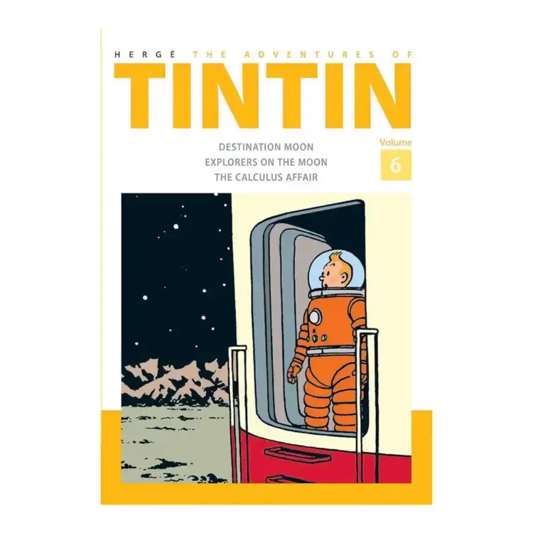 The Adventures of Tintin Volume 6 hardback by Hergé ISBN 9781405282802 Farshore HarperCollins Publishers Sri Lanka