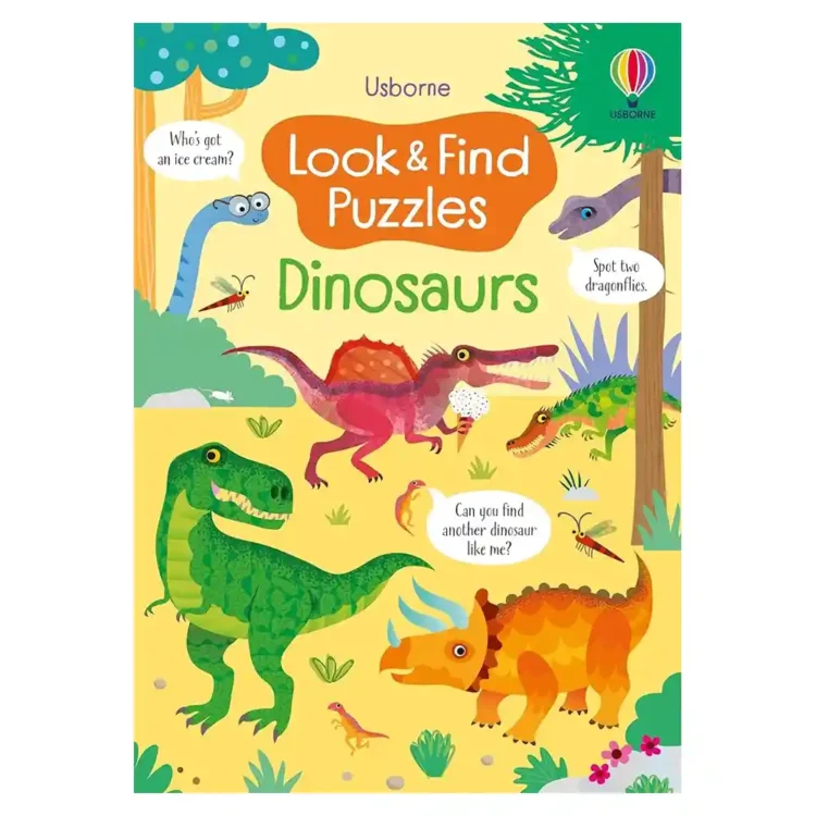 Look and Find Puzzles: Dinosaurs