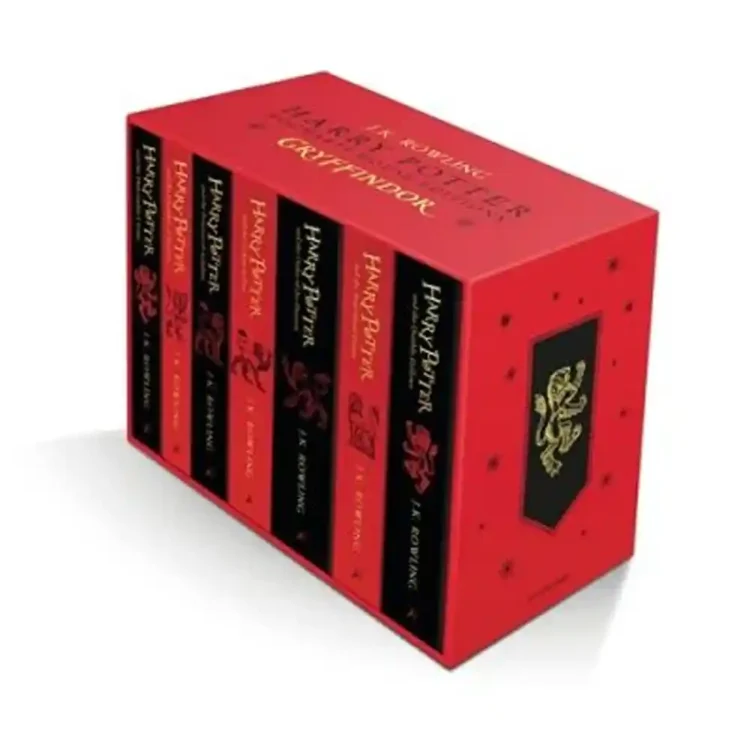 Harry Potter Gryffindor House Edition Paperback Box Set by J.K. Rowling ISBN 9781526624512 Bloomsbury Children's Books Sri Lanka