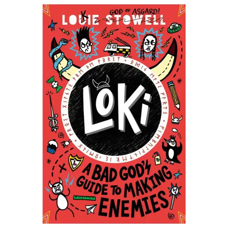Loki: A Bad God's Guide to Making Enemies paperback by Louie Stowell ISBN 9781529515800 Walker Books Ltd Sri Lanka